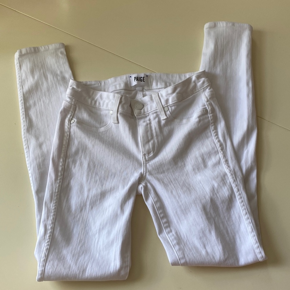 PAIGE white jeans